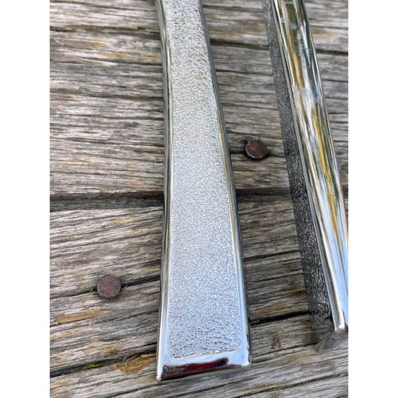 Vintage Midcentury Carvel Hall Stainless Steel Meat Carving Knife & Fork Set - Picture 2 of 9